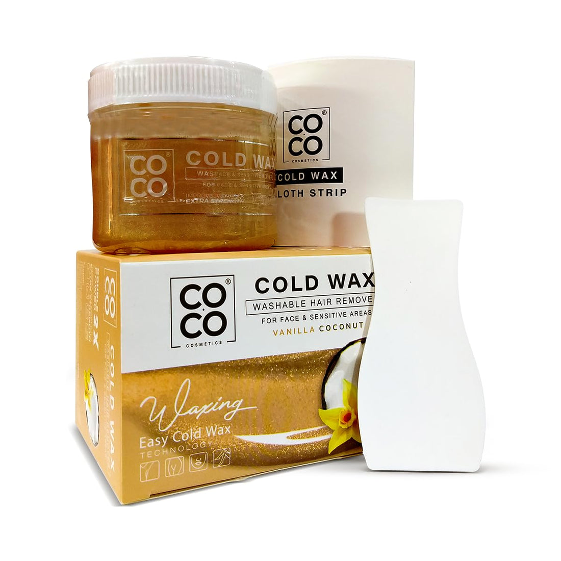 Coco Wax cold vanilla & cocount 250 gram