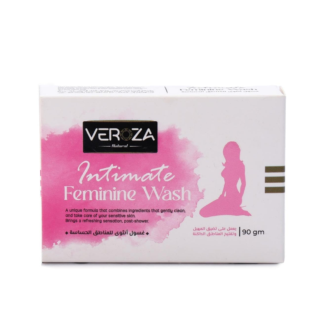 Veroza Pink Soap Bar for Intimate Care 90 g