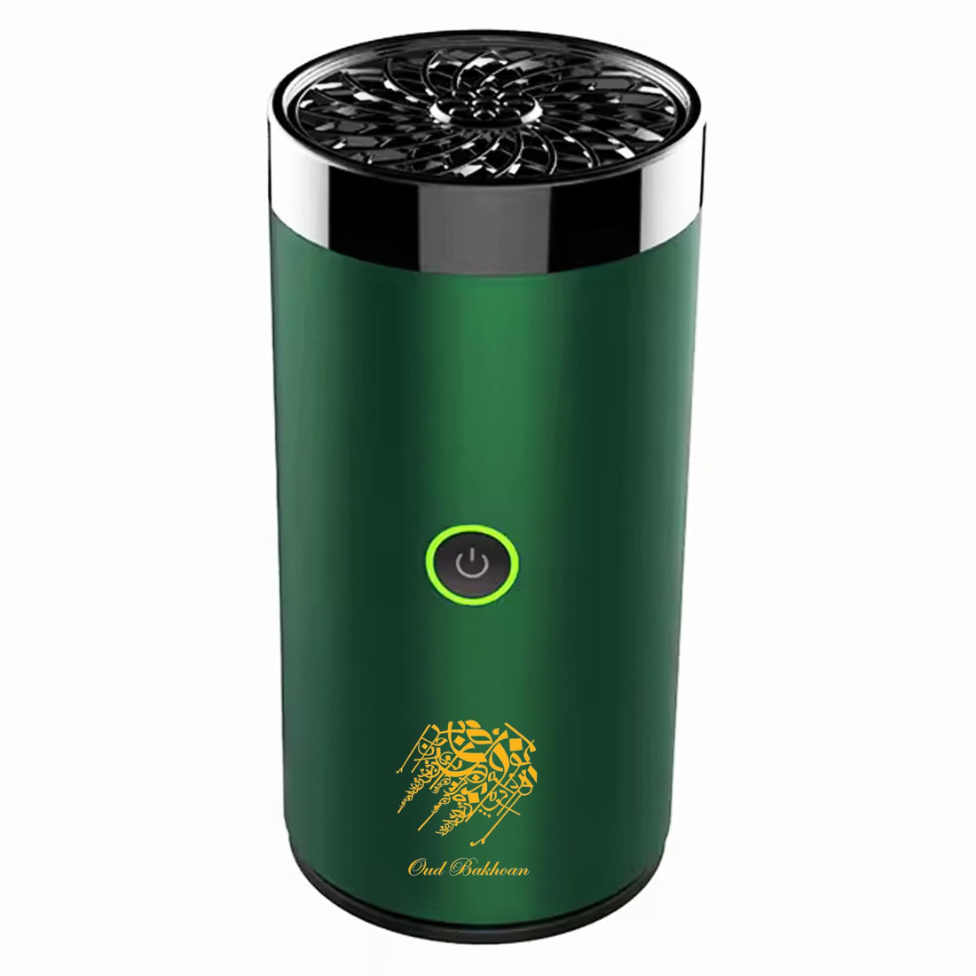 Smart Incense Burner, USB Rechargeable Bakhoor Burner, Portable Electric Aroma Diffuser, Car Incense Burner, Arabic Incense Holder for Ofiice and Home (Green)