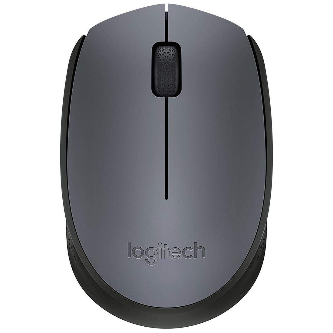Logitech M170 Wireless Mouse – Compact Design, Nano USB Receiver, Smooth Optical Tracking, Grey – for Laptops and Desktops