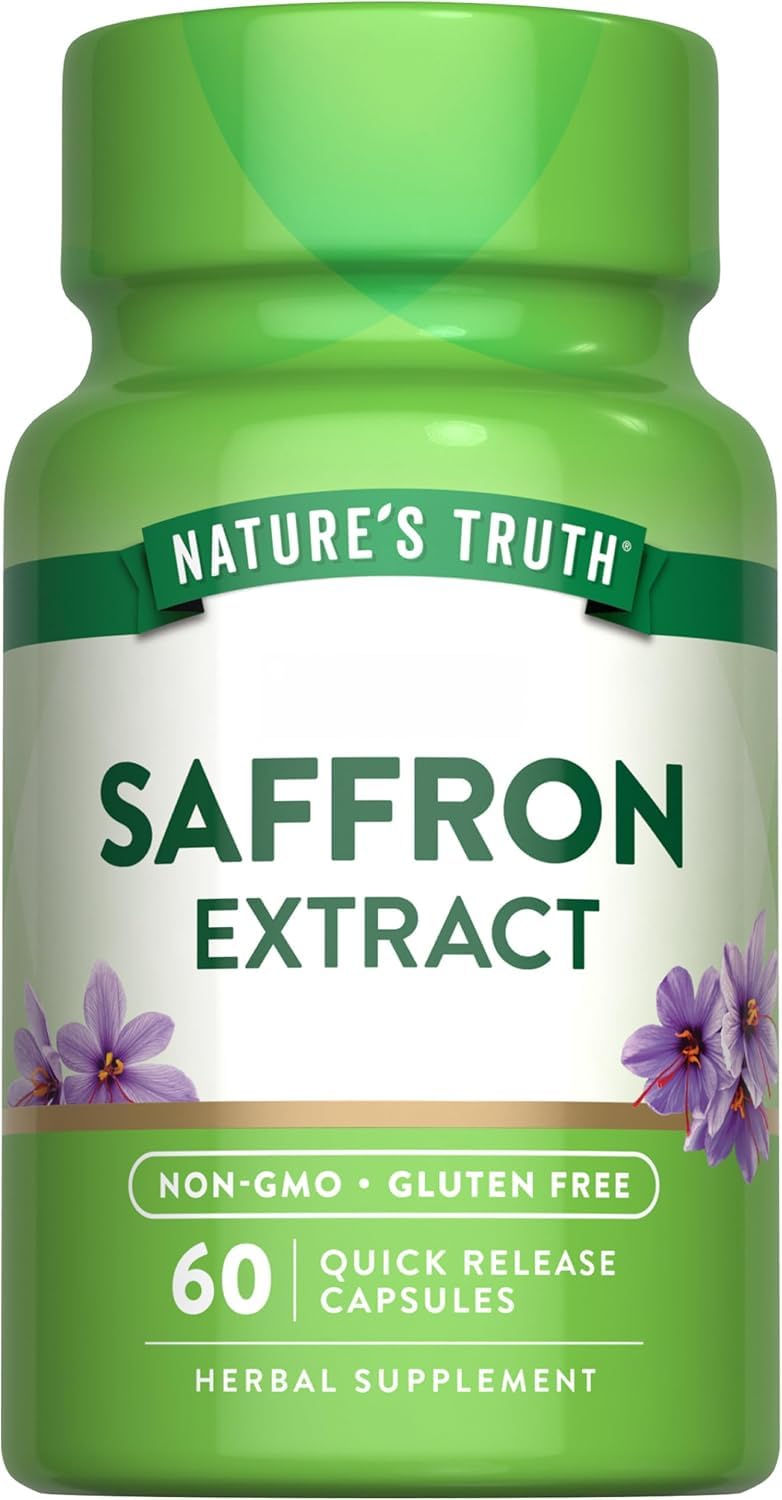 Saffron Extract – Mood & Eye Health Support – 60 Capsules