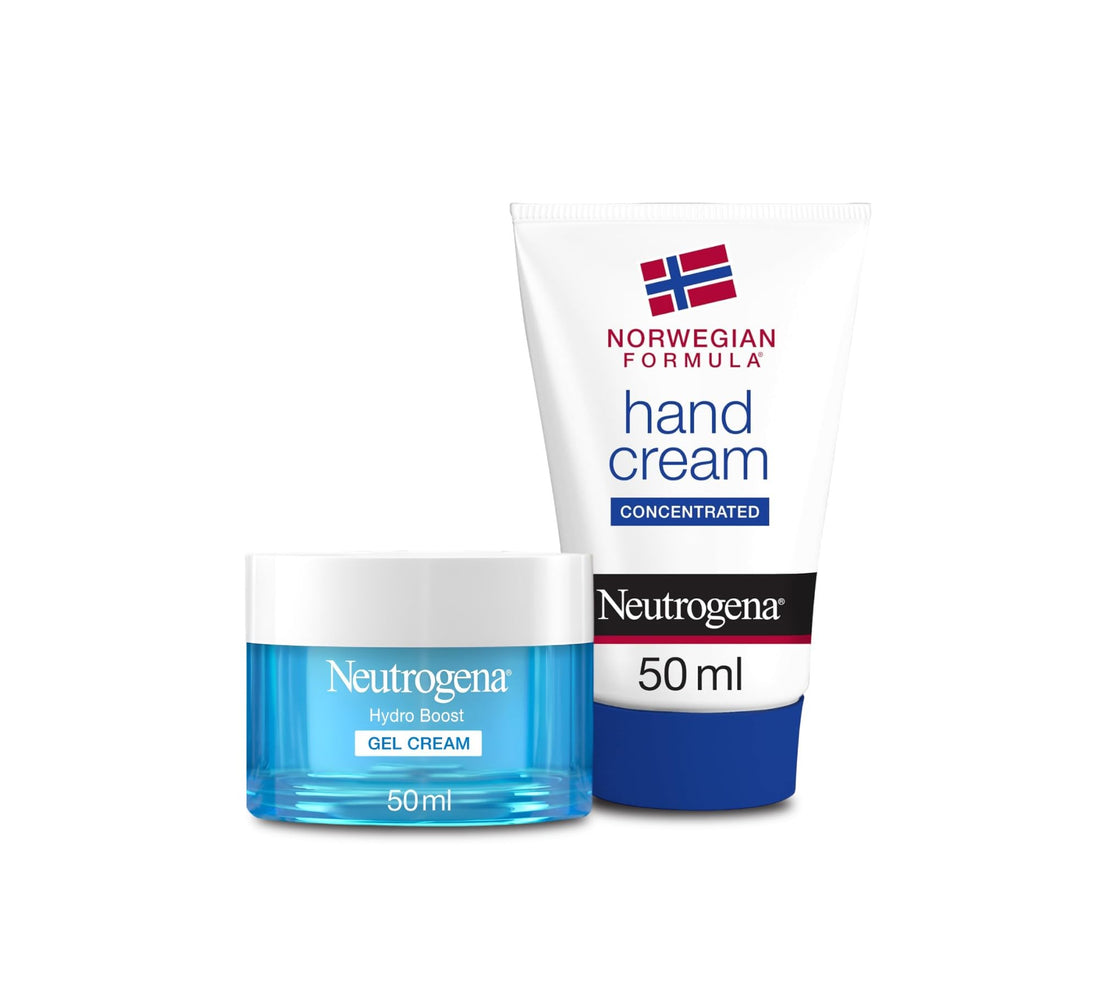 Neutrogena Face Cream Gel, Hydro Boost, 50ml With FREE Hand Cream 50ml