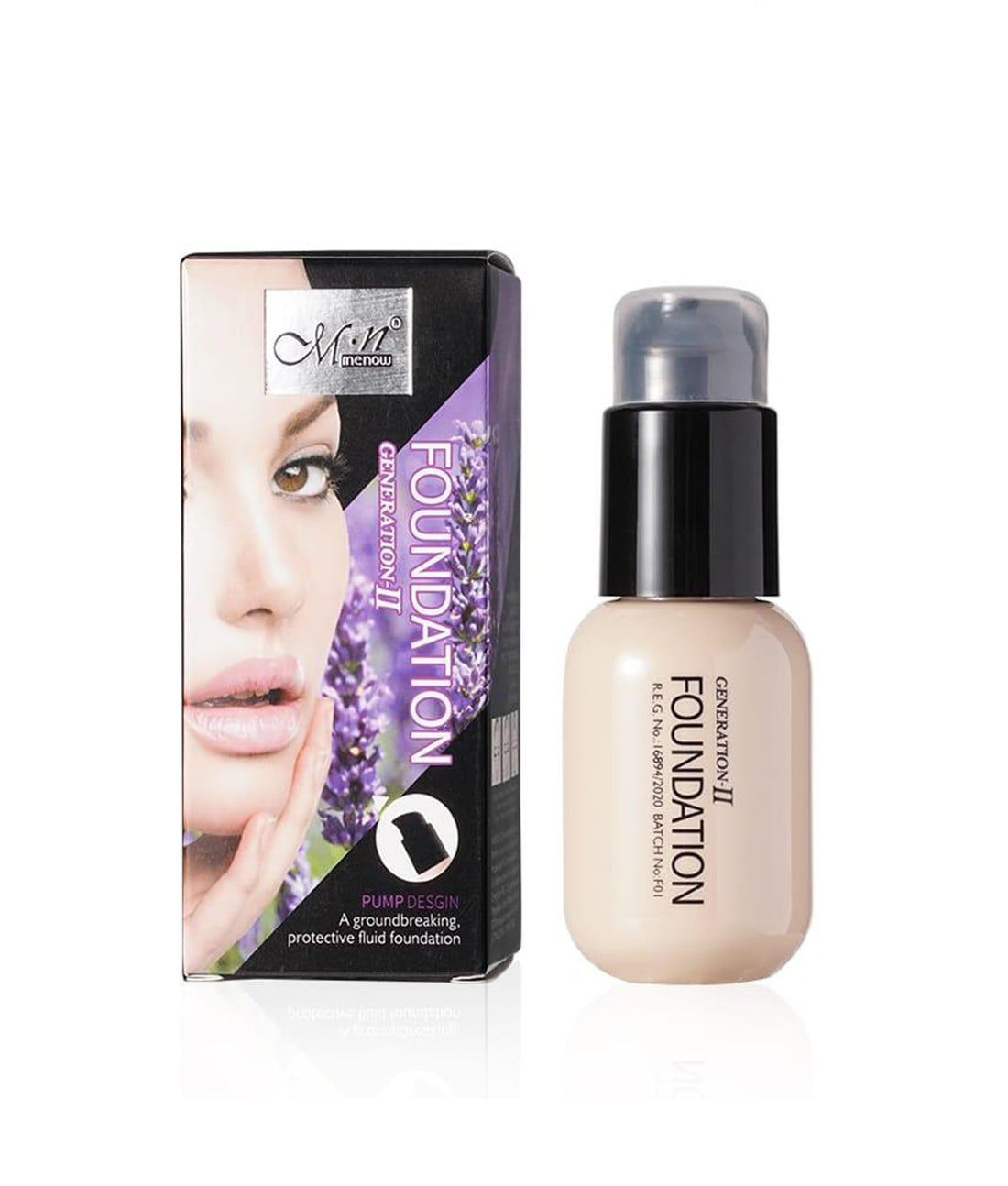 BB Foundation Cream, Pump Design, 50ml - No. 3