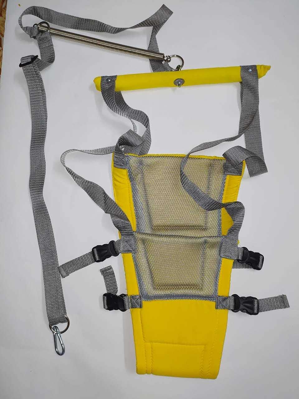 Baby Jumper Exercisers,Yellow, attached to the ceiling