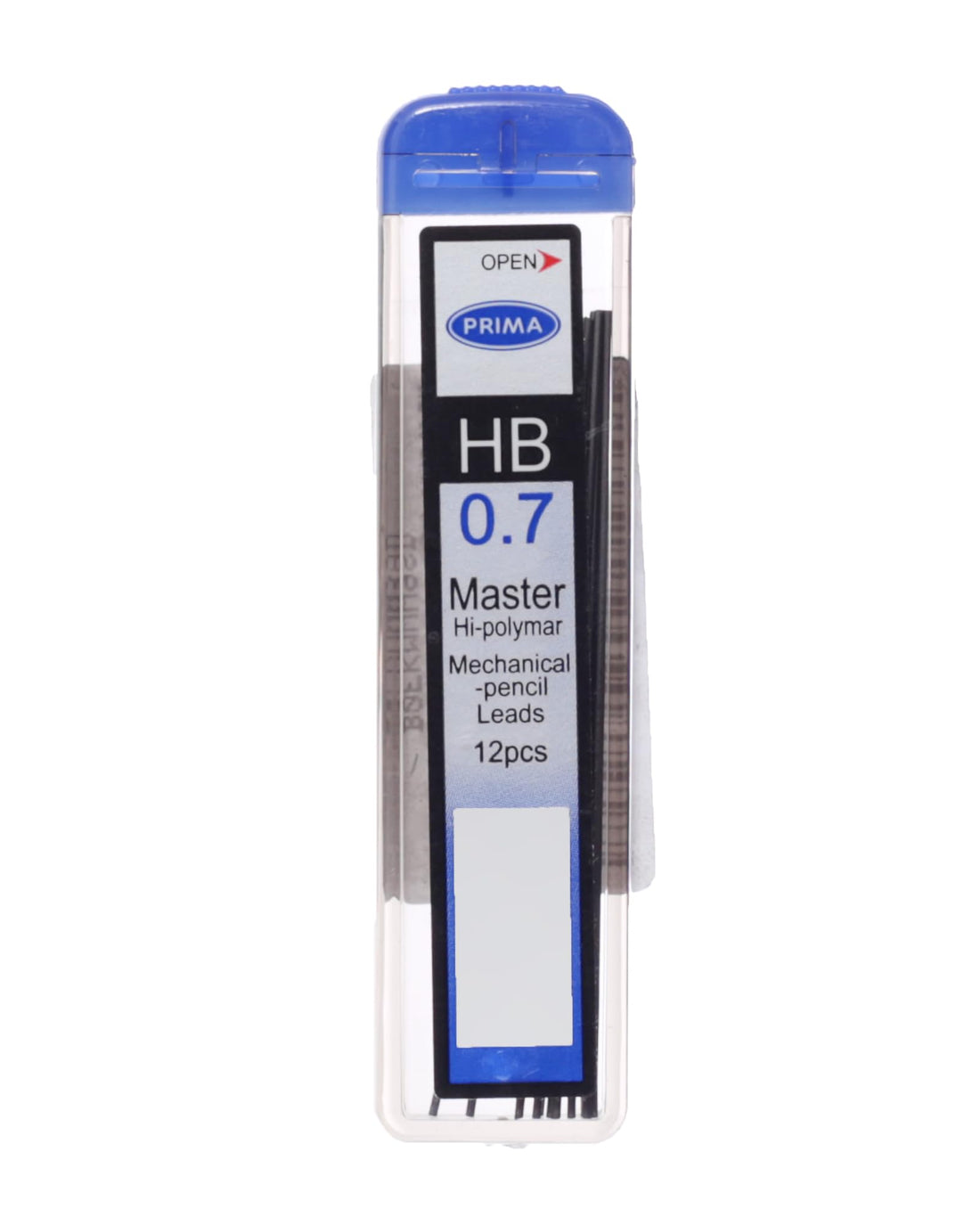 Prima HB 0.7 Mechanical Pencil Leads 12 Tubes Reliable Refills for Everyday Writing and Sketching