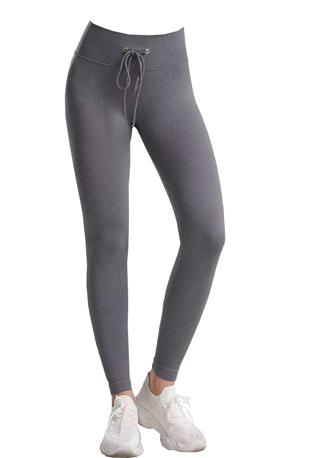 MIZAYEH High Waist Cotton Stretch Leggings for Women Girls Sports Home Wear Wrinkle and Shrink Resistant Combed Pants