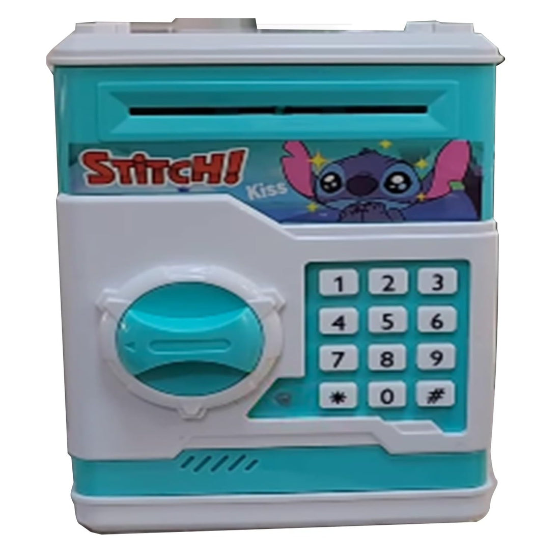 Berry Toys Stitch Number Password Piggy Bank with Sound and Light