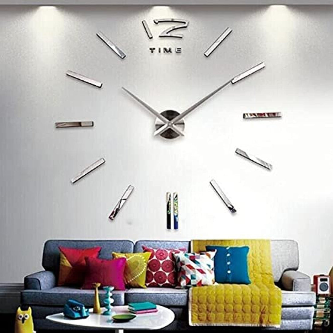 Beauenty Acrylic Analog Clock - Wall sticker