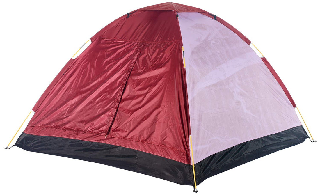 Dome camping tent for 4 persons