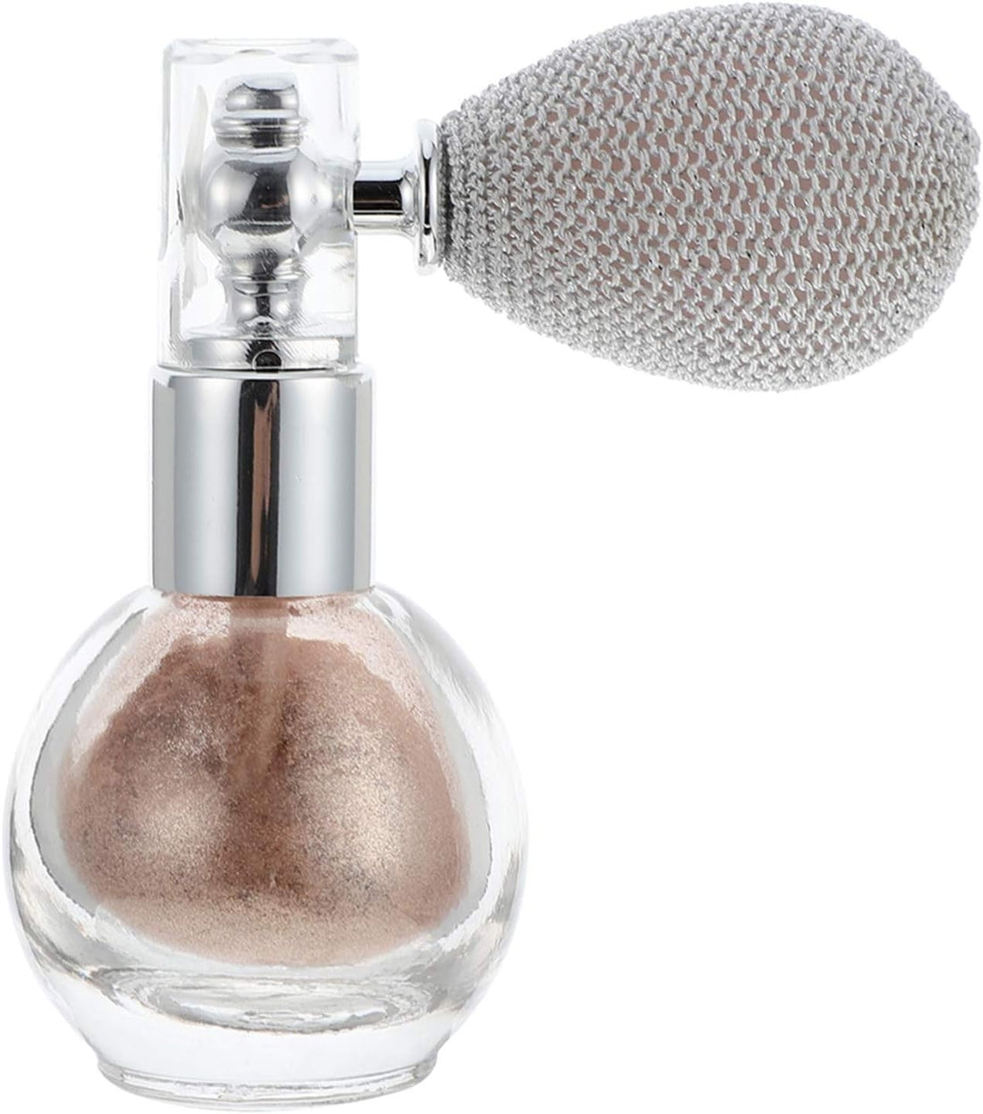 Glitter Powder Spray Aerosol Glitter Makeup for Body Highlighter Shimmer Cosmetic (rose gold)