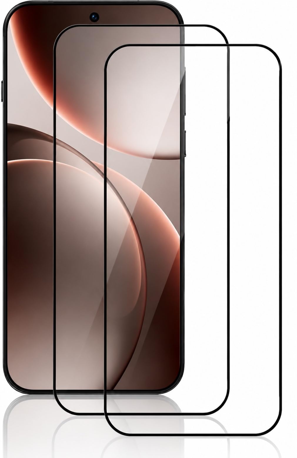 Screen Protector for Xiaomi Mi 15T/Mi15T Pro – 9H Tempered Glass, Scratch Resistant, Anti-Fingerprint Coating, HD Clarity, Easy Installation 2 Pack