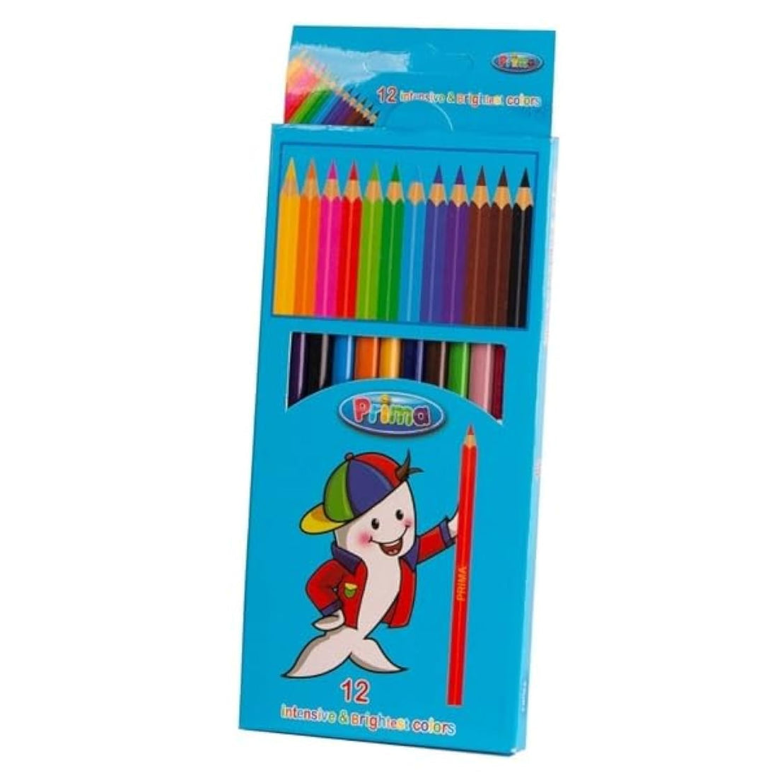 Prima Colored Long Pencils Pack Of 12 Colors