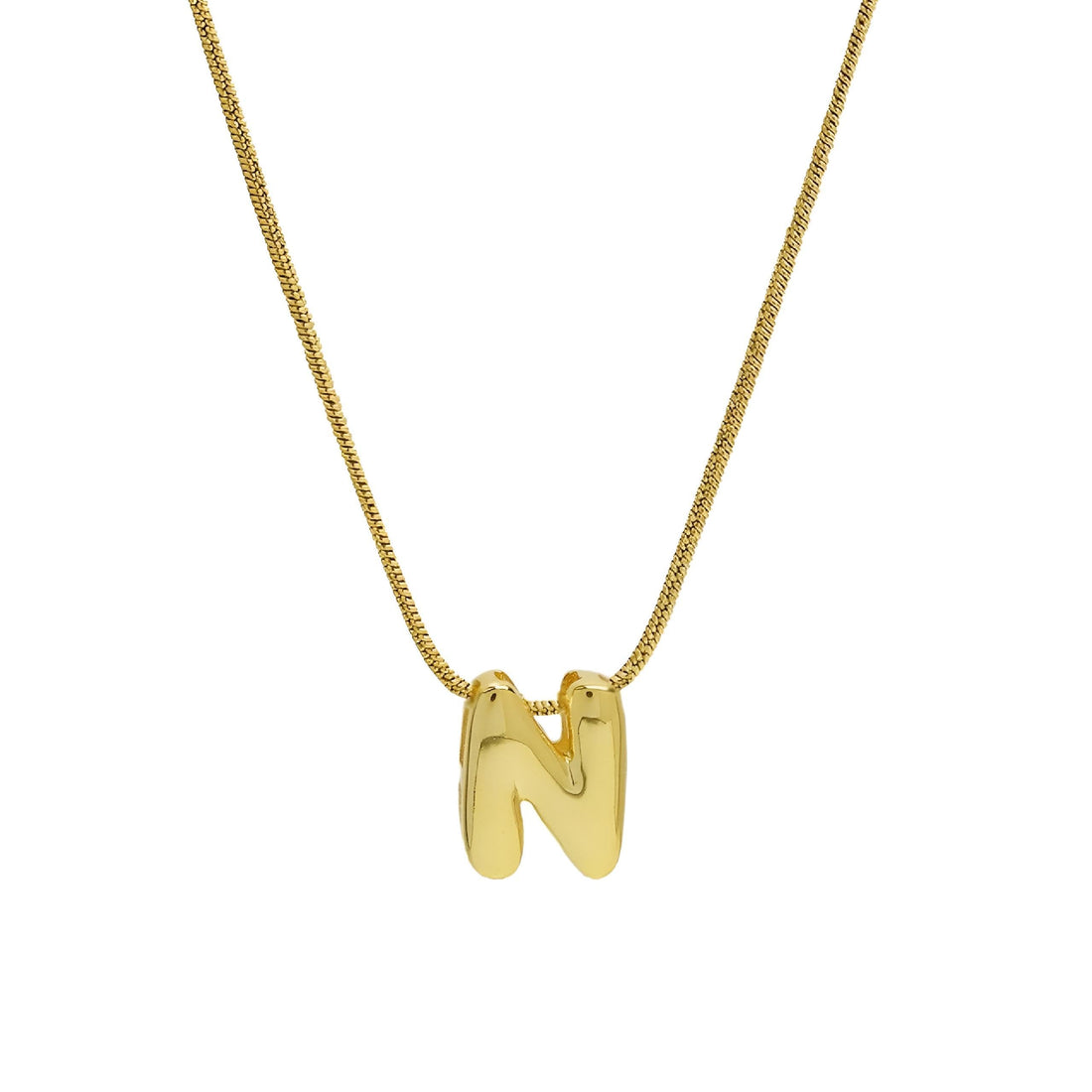 Dainty Letter - Cute name necklaces for women featuring trendy personalized pendant jewelry designed as a perfect gift for her special day celebration