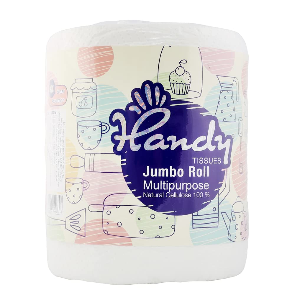 Handy Jumbo Roll Kitchen 2 Layers 250 Sheets 2.5 Count Paper Towel