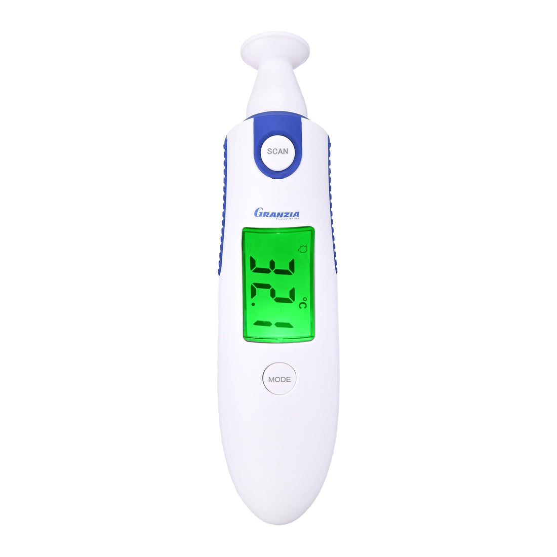 Granzia NC-7 Infrared Non-contact Digital Thermometer, White