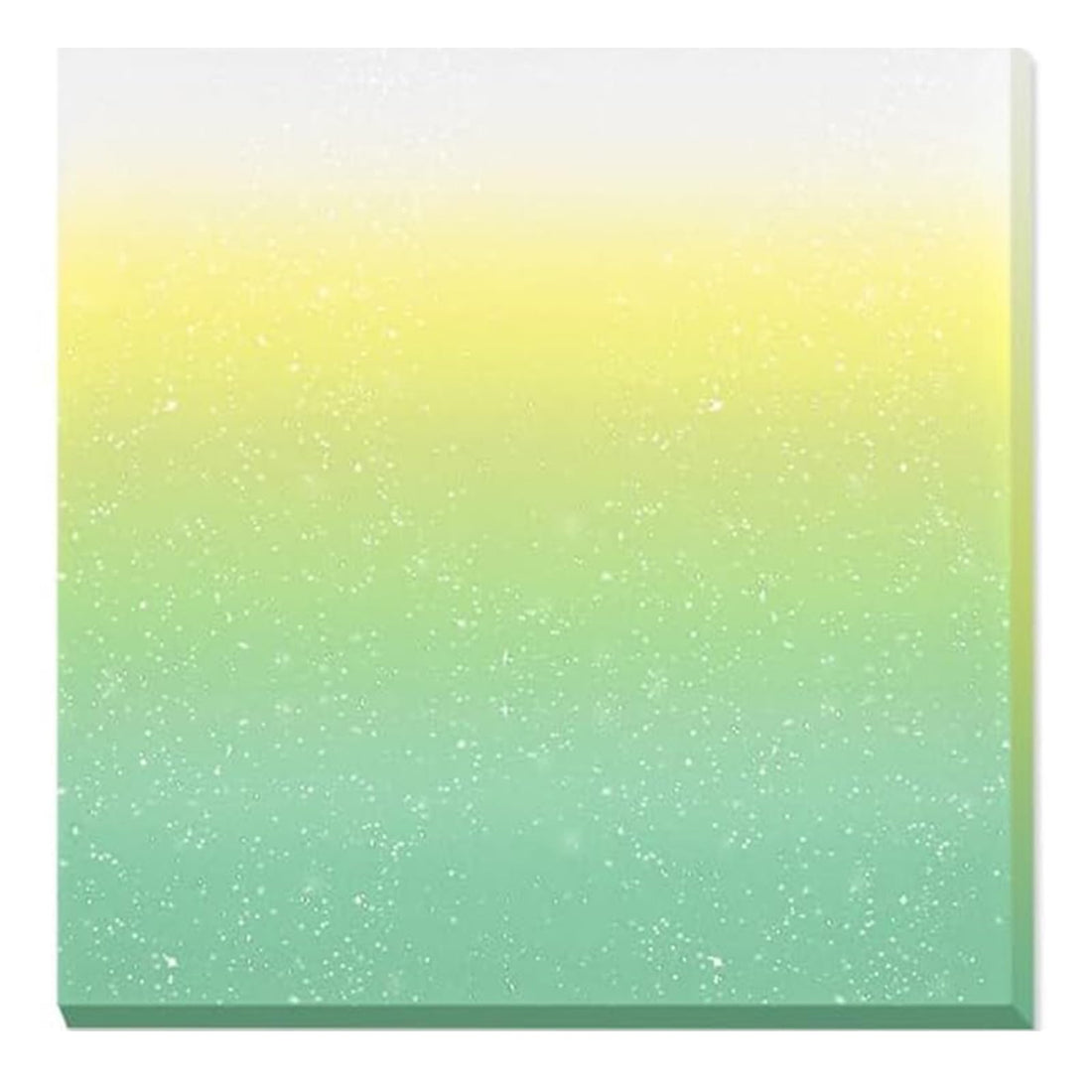 Sticky Notes - Glitter Memo Pads, Suitable For School & Home Use, Reminder Notes For Writing & Organizing, Decorative Memo Paper (Green)