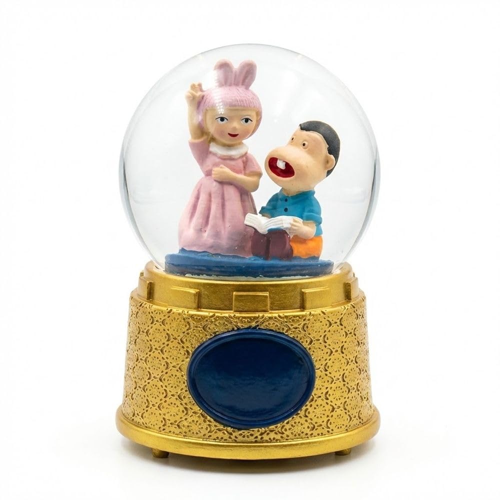 Boogey & Tamtam Snow Globe Water Ball with Lights & Music - 6054