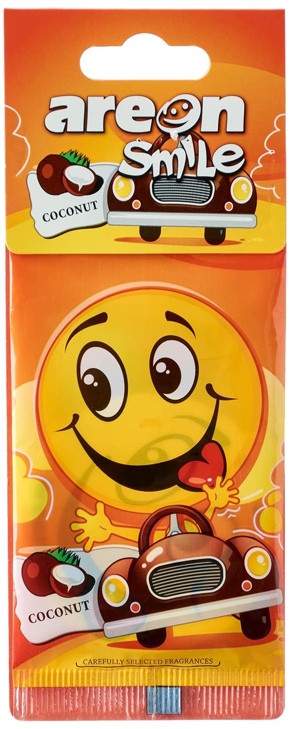 Areon Smile Car Air Freshener Coconut