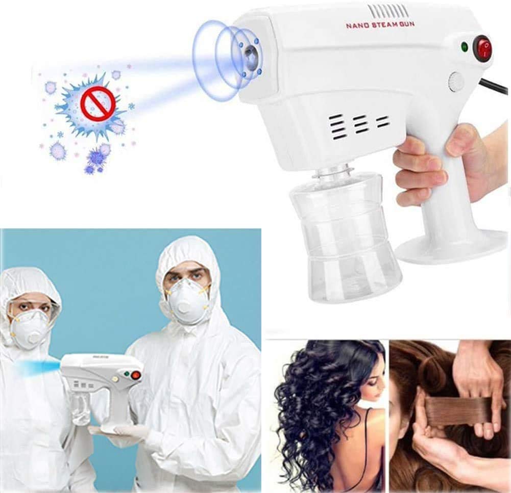 Nano Steam Gun Portable Disinfection Spray Machine 260ML Multifunctional Professional Hand Sprayer for Home And Beauty Salons Moisturizes Hair JoyBuySaudi