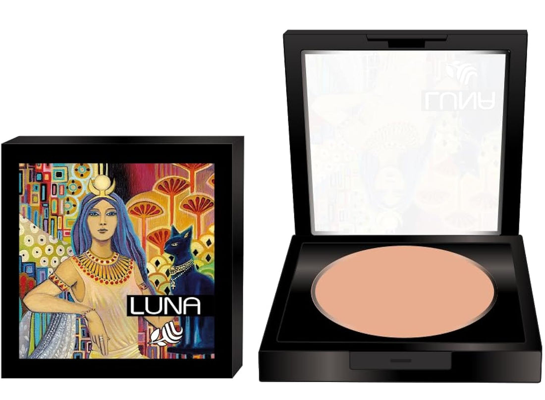 Luna Compact Powder 11 Gm Black Packing No 609