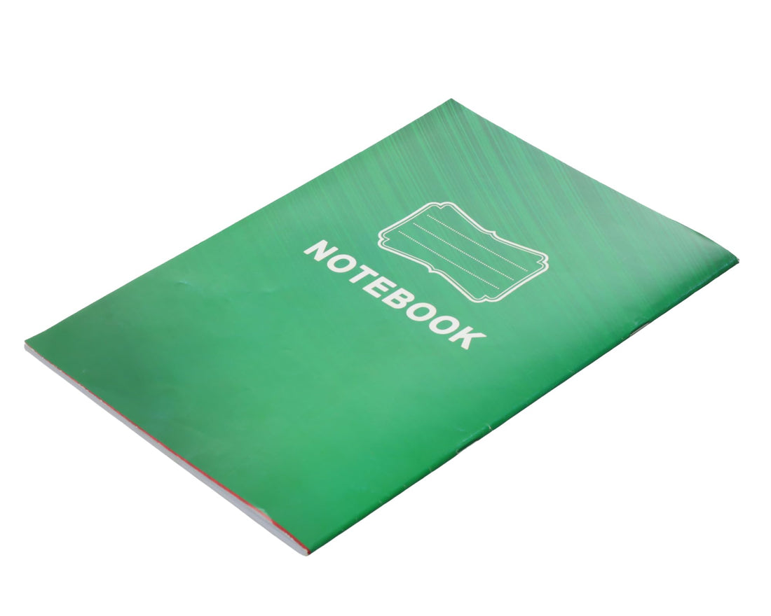 Extra Line University Notebook 40 Sheets A4 Size Soft Cover versatile notebook for writing and studying Green