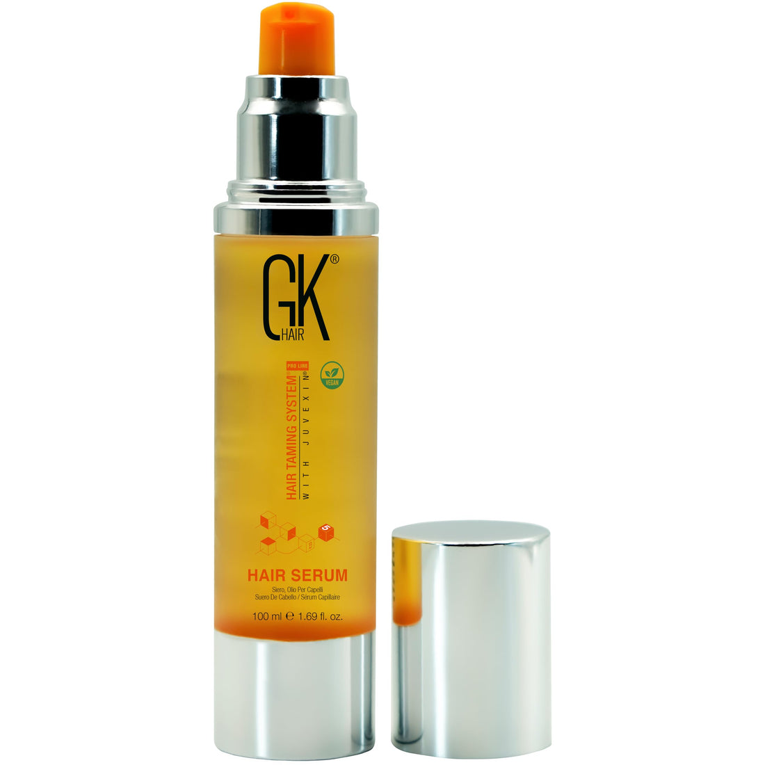 GKhair Serum 100% Pure Organic Argan Oil Styling All Hair Types