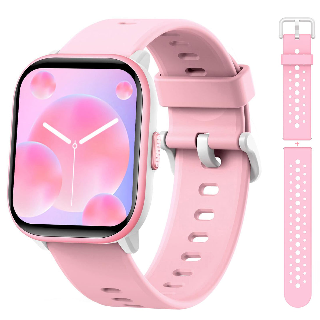 meoonley Kids Watch for Girls Boys with IP68 Waterproof, Girls Watch with 19 Sports Modes, Sleep Tracking, Pedometer, Stopwatch, Kids Activity Tracker, Birthday Gifts for Girls Age 6-15 Years Old