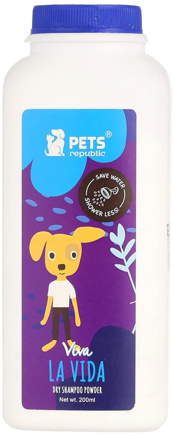 Pets Republic Dry Shampoo Viva La Vida - 200 gm