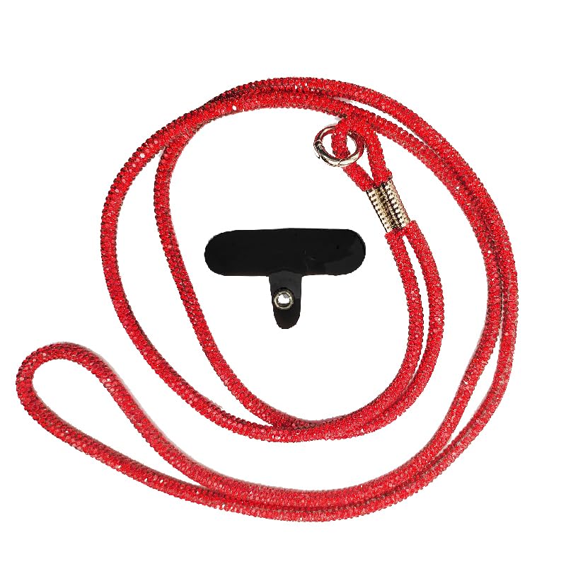 Rana Store Wrist Lanyard Phone Pendant Keychain Holder Phone Case Holder Fits All Mobiles (One Piece 70cm Red9666)