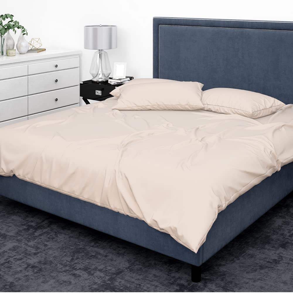 Bed N Home, Duvet cover set, 220x240cm, Light Tan