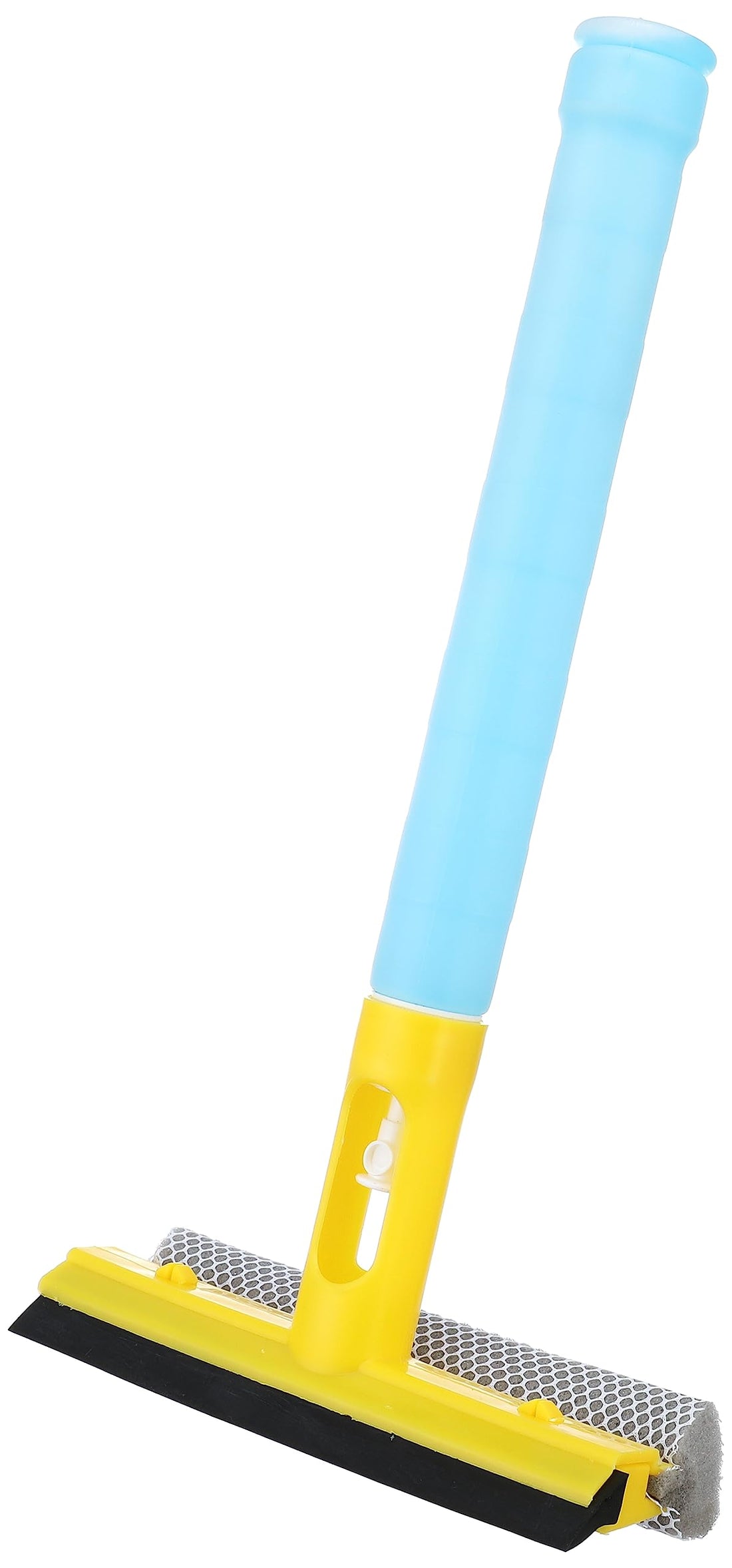 Superdrive Boom fresh Car Window Cleaner Squeegee Sponge Rubber Blade Spray Bottle Multipurpose 3-in-1 Cleaning Tool - Yellow