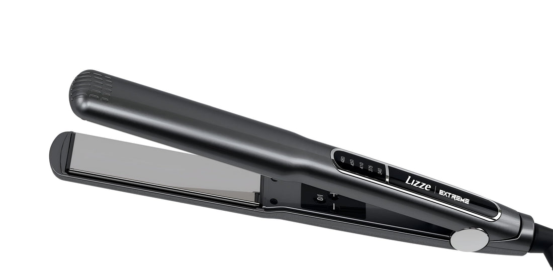 Professional Styling Iron - Nano Titanium for Fast, Frizz-Free Hair at 980°C for Dry and Curly Hair Types