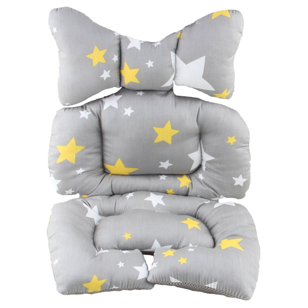 Moro Baby Stroller Cushion, Soft Head And Neck Support Car Seat Insert Pillow For Stroller, Car Seat, Pram, Pushchair, Baby Carrier For Over 1 Years (Star)