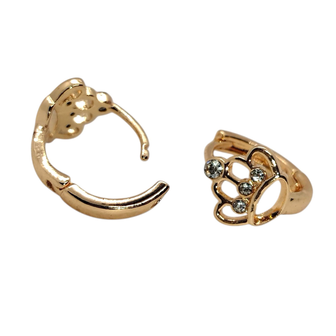 Gold Tikka Earrings Chinese Gold - Elegant Design and Suitable for Occasions and Evening - High Quality - Fashion and Durable Design - GOLD45