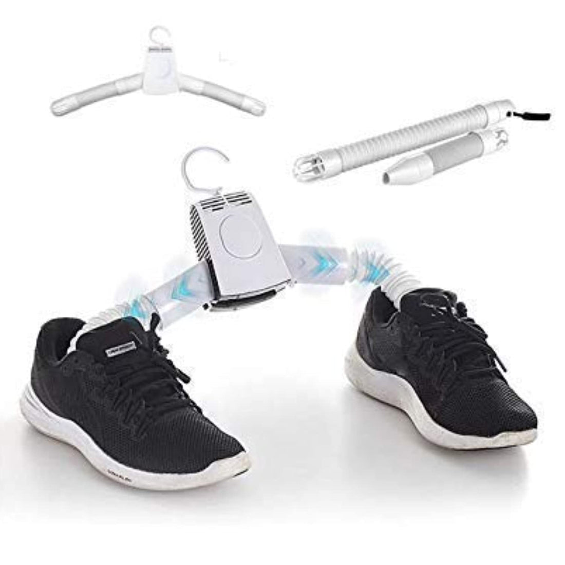 Portable Clothes and Shoes Dryer Fast Drying Cloth Suit Hanger Dryer, Electric Folding Clothes Shoes Drying Hangers Rack Mini Portable Dryer Rack Machine for Household Travel