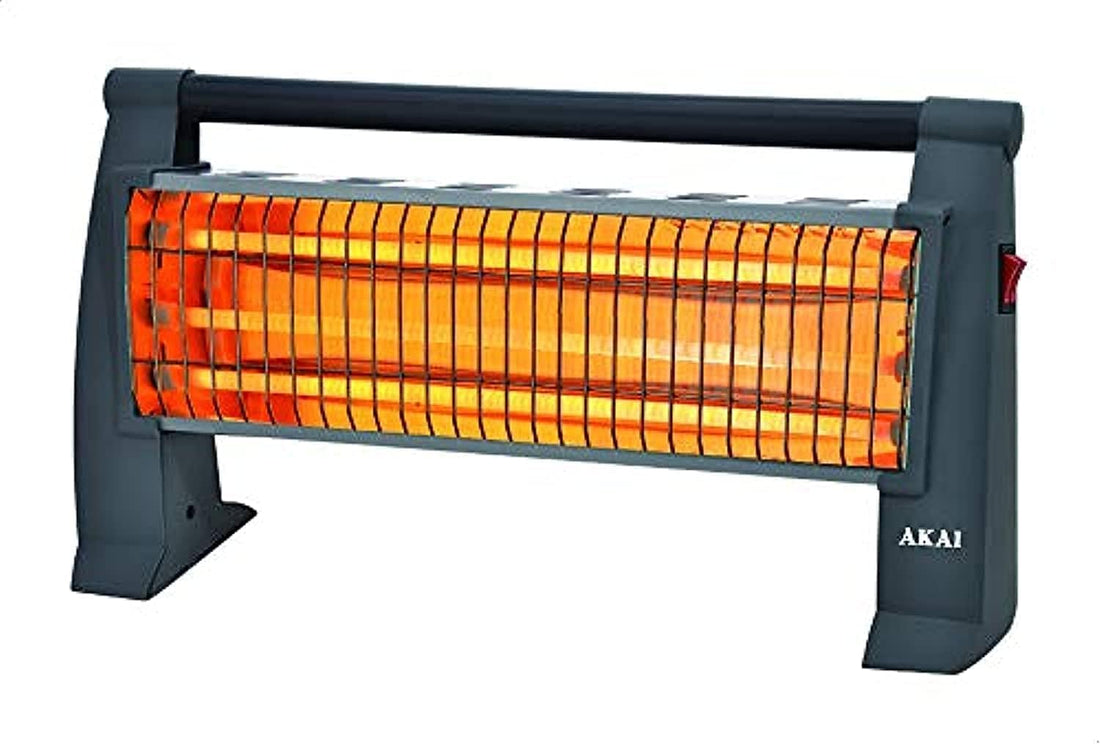 Akai ak-2820 electric heater, 3 candles - black