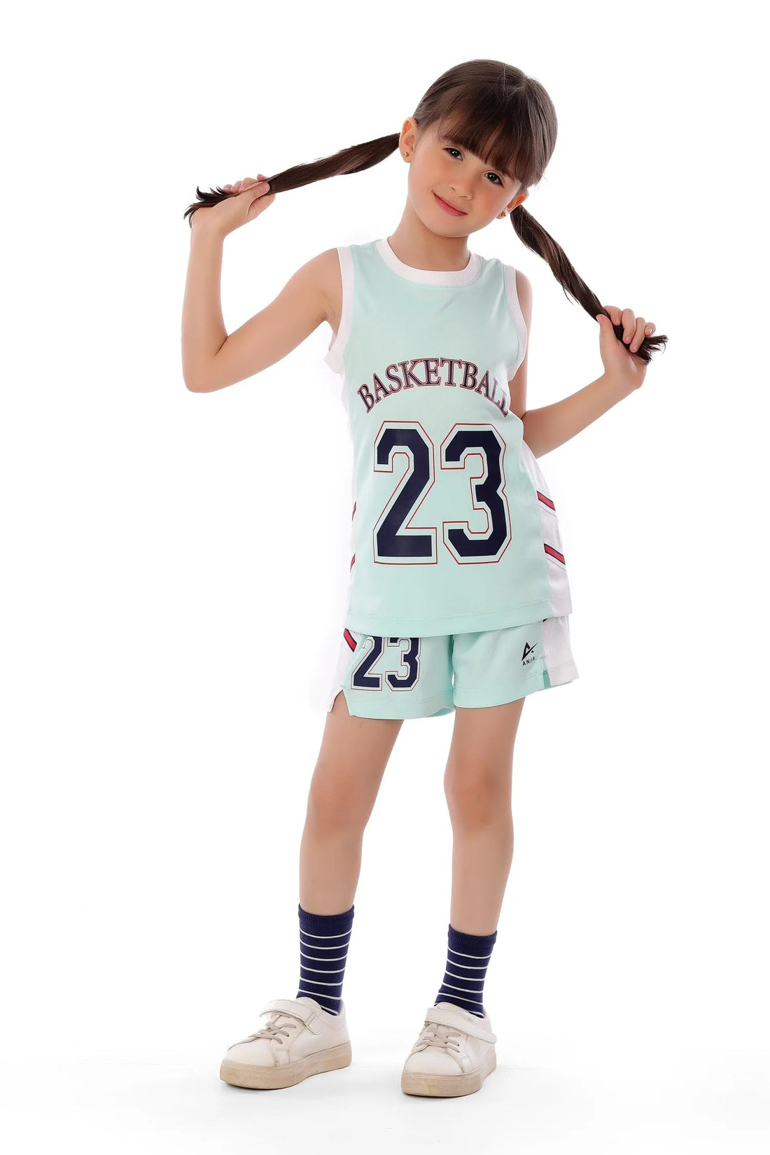 Boys Basketball Kids Kit – Sporty Sleeveless Jersey and Shorts Set