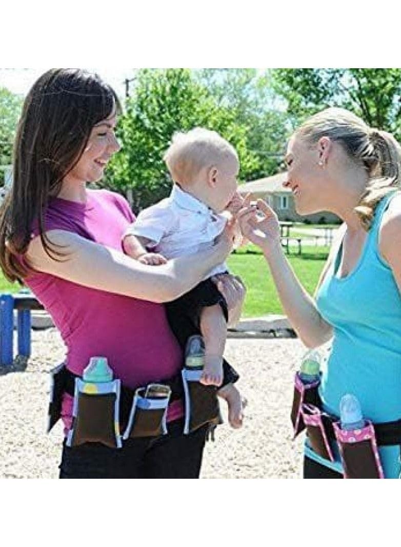 Maternity Waist Belt with Pockets for Baby Essentials, Nursing and Diaper Holder, Multifunctional, Plastic