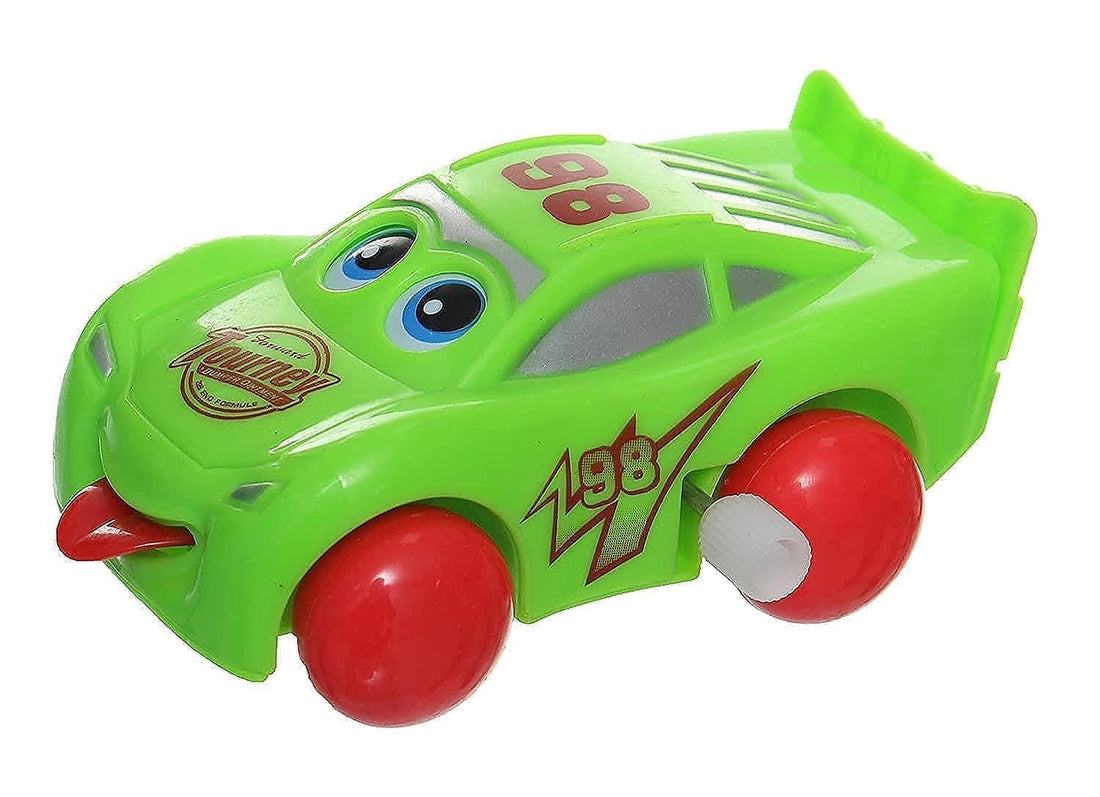 Small Wind Up Car For Kids, Green