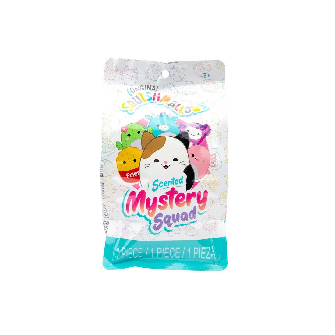 Squishmallows Little Plush (S25 Scented Mystery Bags) (Grapefruit, Blueberry, Orange, Apple, Lemon, Watermelon)