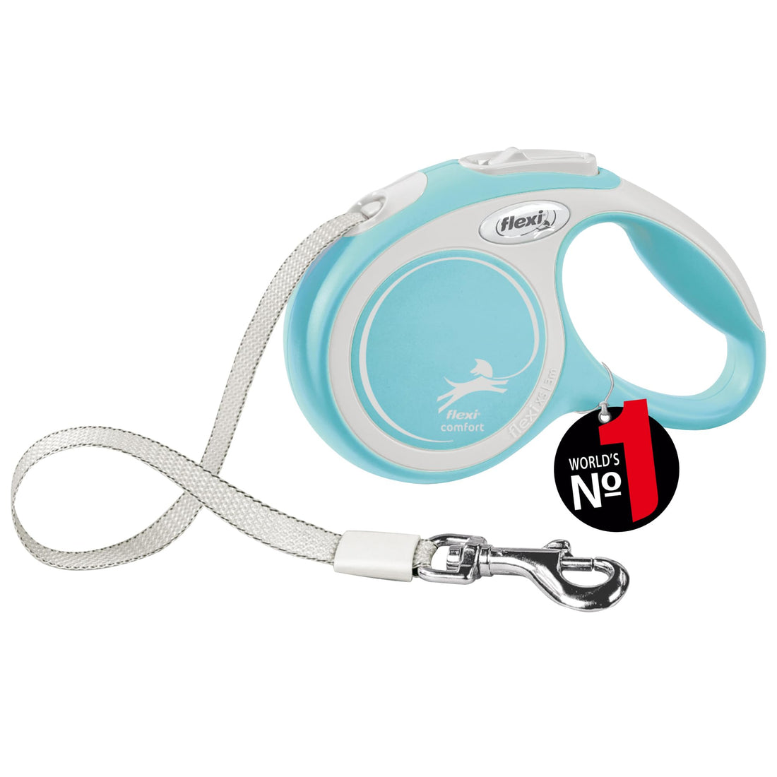 Flexi New Comfort XS Tape 3m light blue