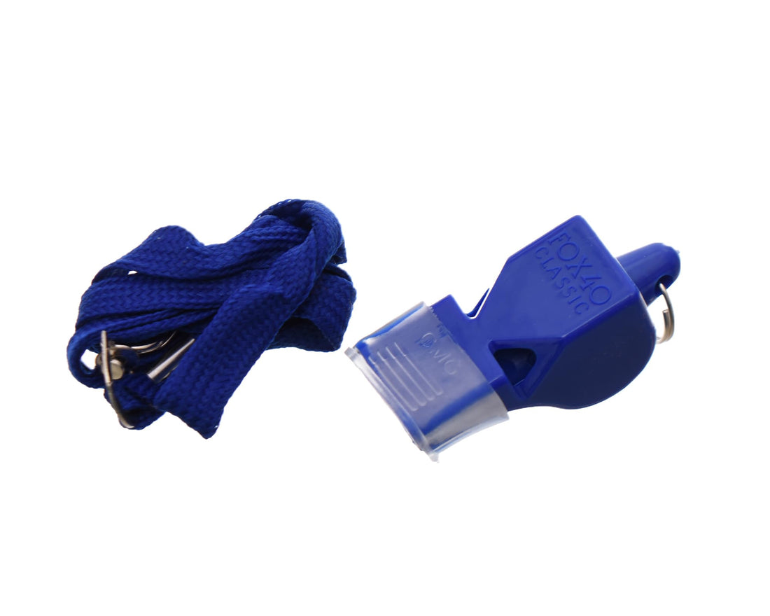 Fox IP-5 Referee Whistle Loud Crisp Sound Whistle Ideal for Coaches,Soccer, Football, Referees, and Officials - Multi Color