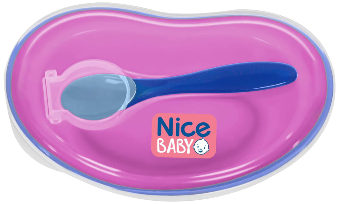 Bubbles plate - rose