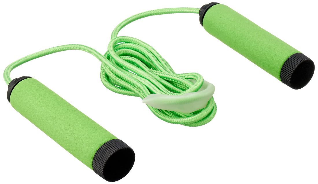 Other Jump rope with foam handle - green and black