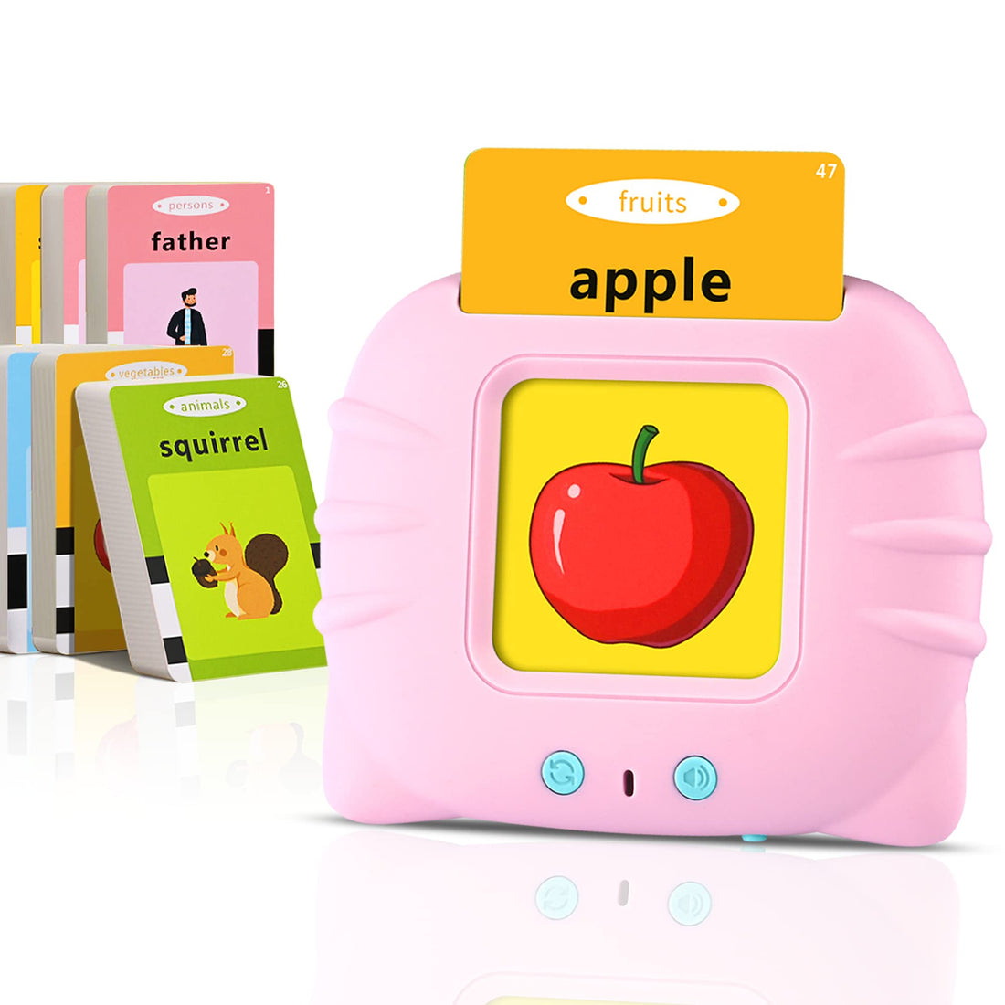 Toddler Toys Age 2-6, Girls Birthday Gift,Learning Toys for Toddlers,224 Sight Words Educational Toys,Montessori Toys for 2 Year Old,Talking Flash Cards,Sensory Toys,Speech Therapy, Toys for Girls