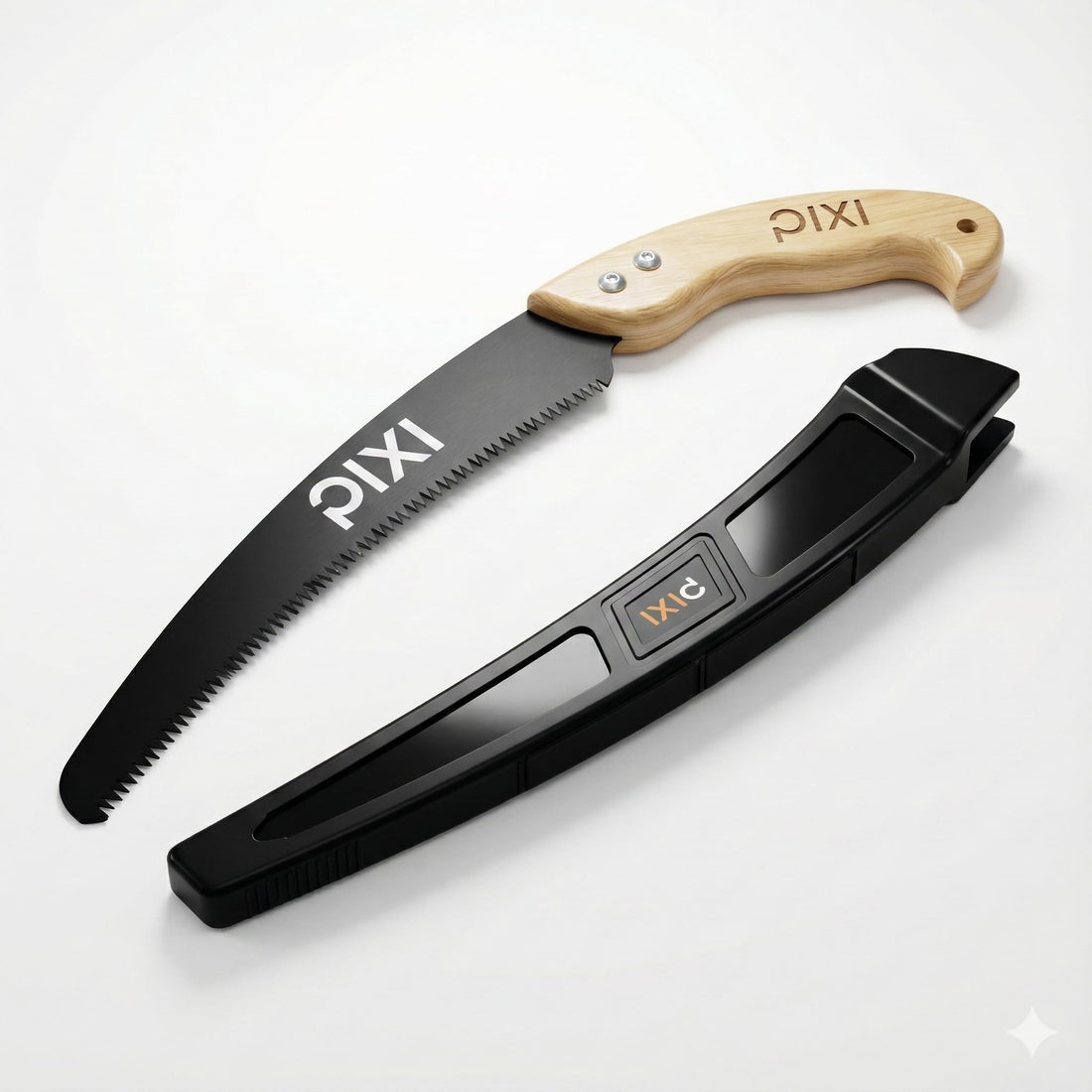 Multifunctional Hand Saw | High Carbon Steel Blade with Protective Coating and Wooden Handle | Includes Durable Protective Case