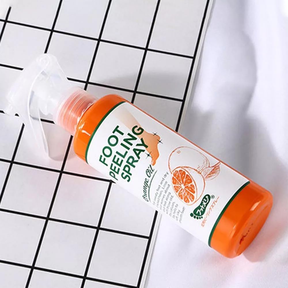 Your Feet Towel! Get Silky Soft Feet with Instant Exfoliating Spray.Eliminate Dry and Cracked Feet and Welcome Smooth Skin in Minutes.Pet- Generic