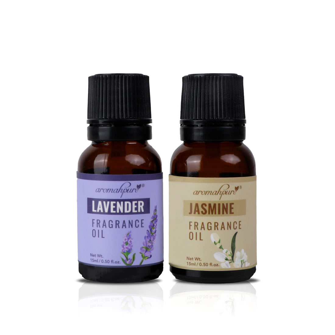 Aromahpure Fragrance Oil |30 ml|Pack of 2| Lavender, Jasmine Aroma Oil for Home Fragrance|Best for Aromatherapy|Helps in concentration & meditation|Used in Diffusers, Candles, Air Fresheners, Soaps.