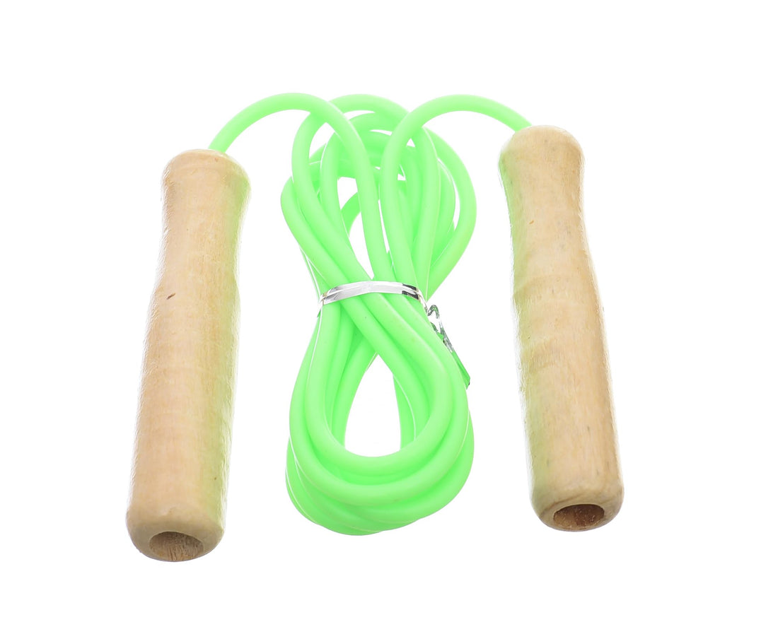 IP-10008 Jump Rope Comfortable Handle to Hold Adjustable Skipping Rope, Ideal for Body Gym Fitness for beginners kids and adult,Endless Hours Of Entertainment - Multi Color