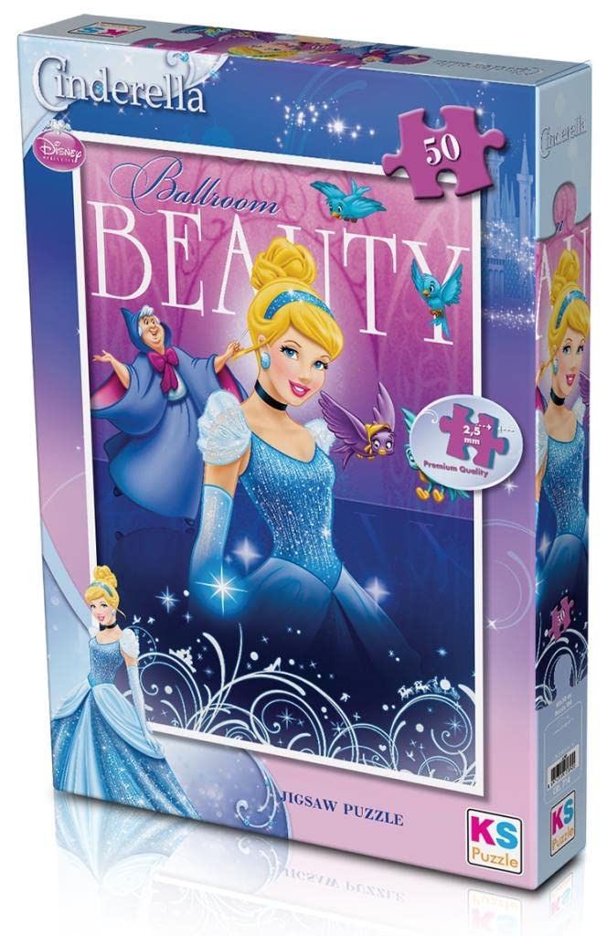 KS Puzzle Cinderella 50-Piece Puzzle